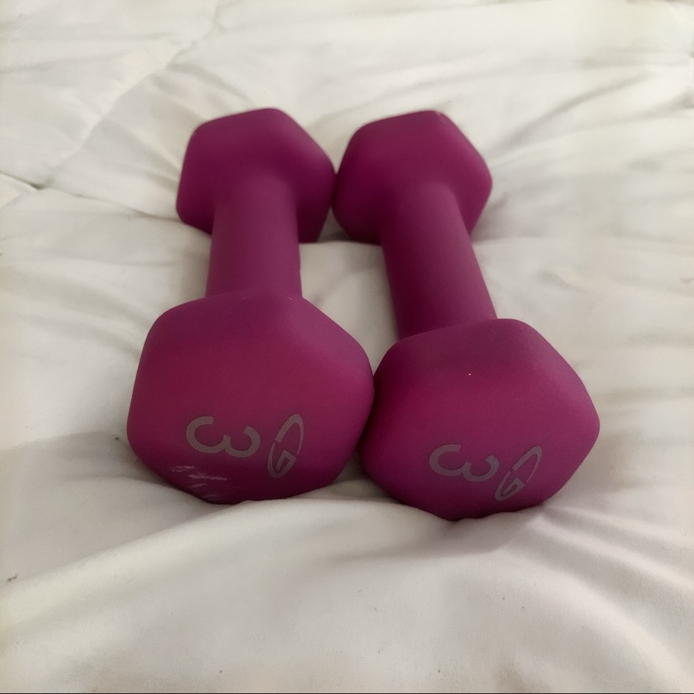 3 lb dumbbells 💕